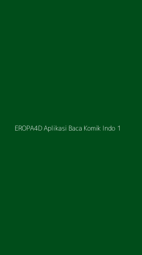 Tampilan Antarmuka Aplikasi Eropa4d Aplikasi Baca Komik Indo - 1