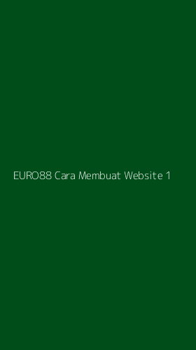 Tampilan Antarmuka Aplikasi Euro88 Cara Membuat Website - 1