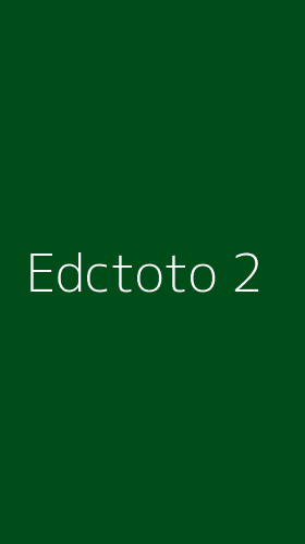 Tampilan Antarmuka Aplikasi Edctoto - 2