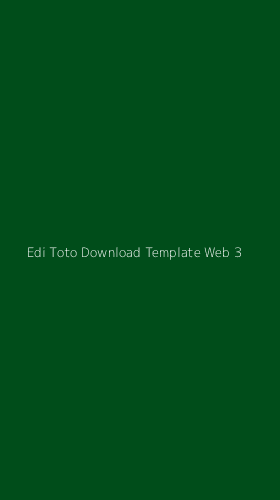 Tampilan Antarmuka Aplikasi Edi Toto Download Template Web - 3