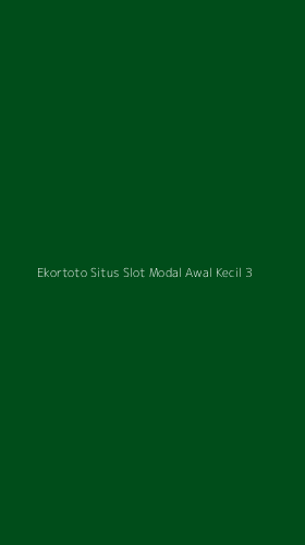 Tampilan Antarmuka Aplikasi Ekortoto Situs Slot Modal Awal Kecil - 3