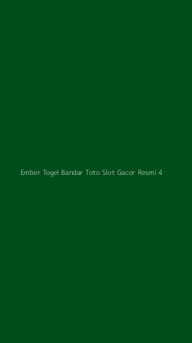 Tampilan Antarmuka Aplikasi Ember Togel Bandar Toto Slot Gacor Resmi - 4