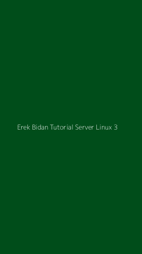 Tampilan Antarmuka Aplikasi Erek Bidan Tutorial Server Linux - 3