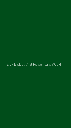 Tampilan Antarmuka Aplikasi Erek Erek 57 Alat Pengembang Web - 4