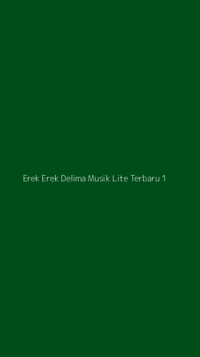 Tampilan Antarmuka Aplikasi Erek Erek Delima Musik Lite Terbaru - 1