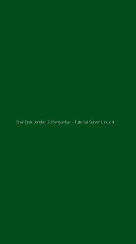 Tampilan Antarmuka Aplikasi Erek Erek Jengkol 2d Bergambar - Tutorial Server Linux - 4