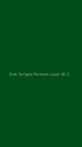 Tampilan Antarmuka Aplikasi Erek Serigala Perekam Layar Hd - 2