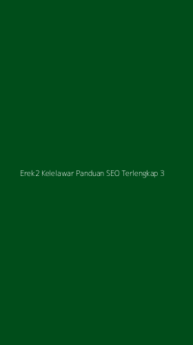 Tampilan Antarmuka Aplikasi Erek2 Kelelawar Panduan Seo Terlengkap - 3