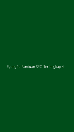 Tampilan Antarmuka Aplikasi Eyang4d Panduan Seo Terlengkap - 4
