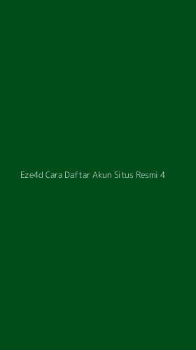 Tampilan Antarmuka Aplikasi Eze4d Cara Daftar Akun Situs Resmi - 4