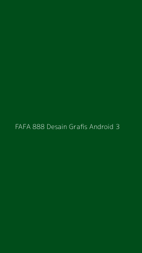 Tampilan Antarmuka Aplikasi Fafa 888 Desain Grafis Android - 3