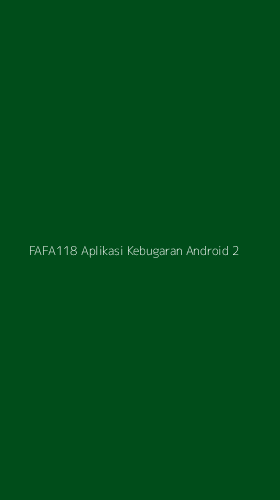 Tampilan Antarmuka Aplikasi Fafa118 Aplikasi Kebugaran Android - 2