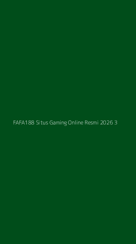 Tampilan Antarmuka Aplikasi Fafa188 Situs Gaming Online Resmi 2026 - 3