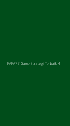 Tampilan Antarmuka Aplikasi Fafa77 Game Strategi Terbaik - 4