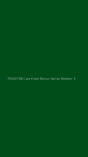 Tampilan Antarmuka Aplikasi Fendi188 Cara Klaim Bonus Harian Member - 3