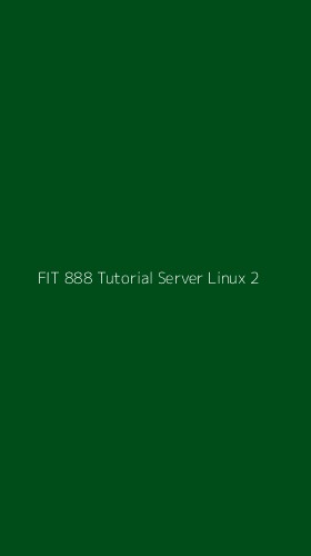 Tampilan Antarmuka Aplikasi Fit 888 Tutorial Server Linux - 2