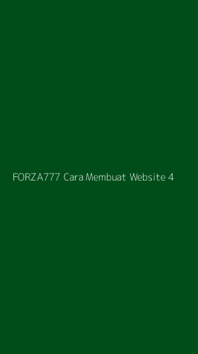 Tampilan Antarmuka Aplikasi Forza777 Cara Membuat Website - 4
