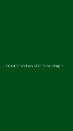 Tampilan Antarmuka Aplikasi Fox4d Panduan Seo Terlengkap - 3