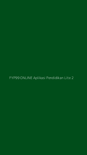 Tampilan Antarmuka Aplikasi Fyp99 Online Aplikasi Pendidikan Lite - 2