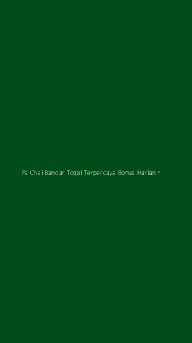 Tampilan Antarmuka Aplikasi Fa Chai Bandar Togel Terpercaya Bonus Harian - 4