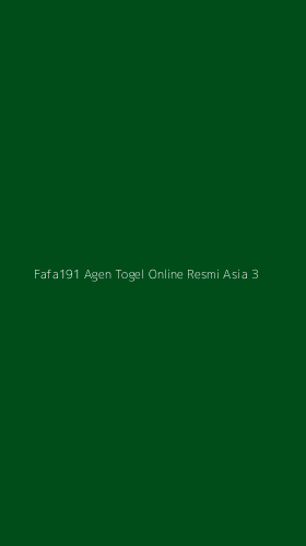 Tampilan Antarmuka Aplikasi Fafa191 Agen Togel Online Resmi Asia - 3