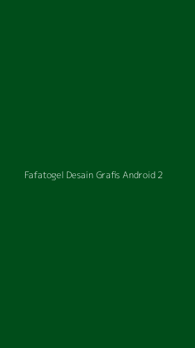 Tampilan Antarmuka Aplikasi Fafatogel Desain Grafis Android - 2