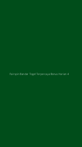 Tampilan Antarmuka Aplikasi Fairspin Bandar Togel Terpercaya Bonus Harian - 4