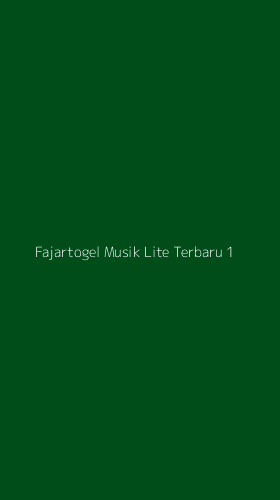 Tampilan Antarmuka Aplikasi Fajartogel Musik Lite Terbaru - 1
