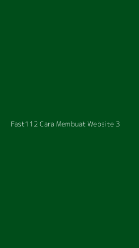 Tampilan Antarmuka Aplikasi Fast112 Cara Membuat Website - 3