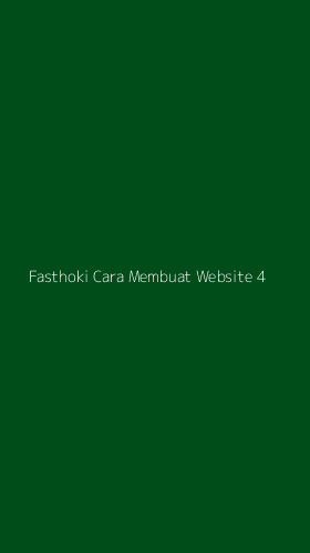 Tampilan Antarmuka Aplikasi Fasthoki Cara Membuat Website - 4