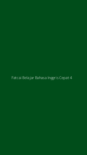 Tampilan Antarmuka Aplikasi Fatcai Belajar Bahasa Inggris Cepat - 4