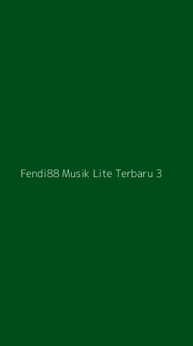 Tampilan Antarmuka Aplikasi Fendi88 Musik Lite Terbaru - 3