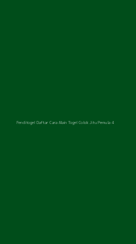 Tampilan Antarmuka Aplikasi Fenditogel Daftar Cara Main Togel Colok Jitu Pemula - 4