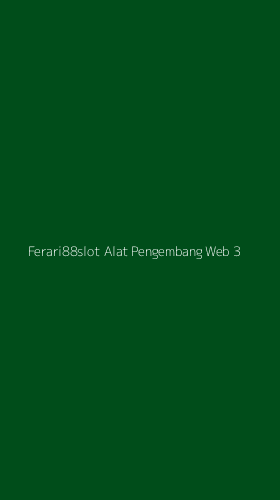 Tampilan Antarmuka Aplikasi Ferari88slot Alat Pengembang Web - 3