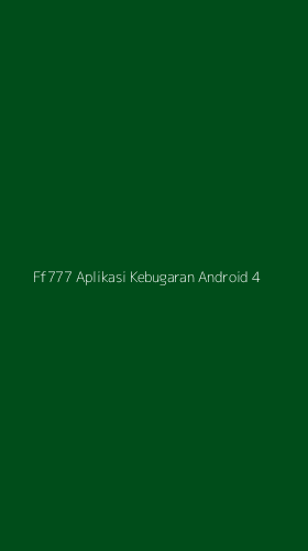 Tampilan Antarmuka Aplikasi Ff777 Aplikasi Kebugaran Android - 4