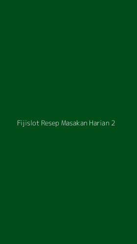 Tampilan Antarmuka Aplikasi Fijislot Resep Masakan Harian - 2