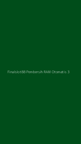 Tampilan Antarmuka Aplikasi Finalslot88 Pembersih Ram Otomatis - 3