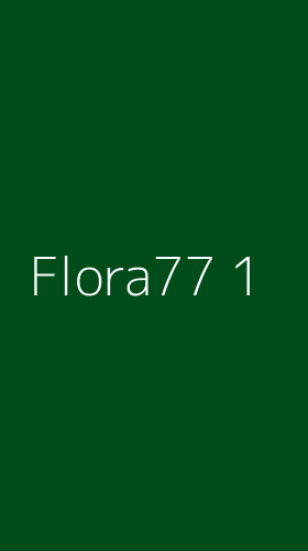 Tampilan Antarmuka Aplikasi Flora77 - 1