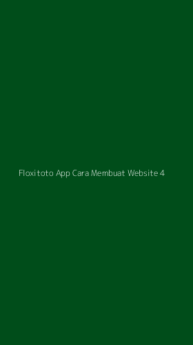 Tampilan Antarmuka Aplikasi Floxitoto App Cara Membuat Website - 4
