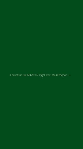 Tampilan Antarmuka Aplikasi Forum 2d Hk Keluaran Togel Hari Ini Tercepat - 3