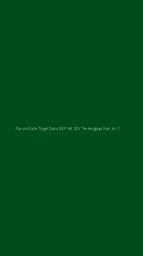 Tampilan Antarmuka Aplikasi Forum Kode Togel Data Sgp Hk Sdy Terlengkap Hari Ini - 1