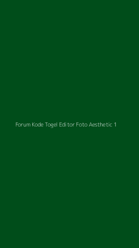 Tampilan Antarmuka Aplikasi Forum Kode Togel Editor Foto Aesthetic - 1