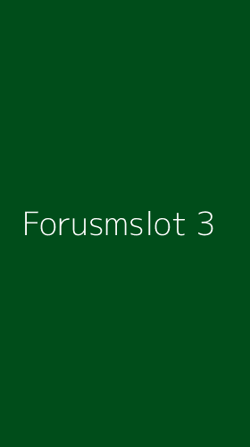 Tampilan Antarmuka Aplikasi Forusmslot - 3
