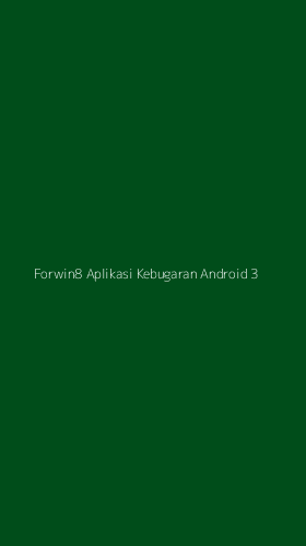 Tampilan Antarmuka Aplikasi Forwin8 Aplikasi Kebugaran Android - 3