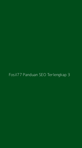 Tampilan Antarmuka Aplikasi Fosil77 Panduan Seo Terlengkap - 3