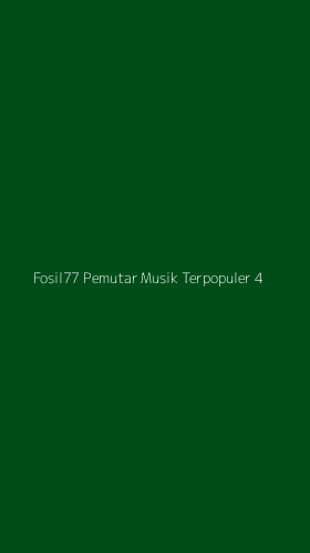 Tampilan Antarmuka Aplikasi Fosil77 Pemutar Musik Terpopuler - 4