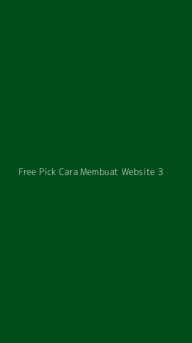 Tampilan Antarmuka Aplikasi Free Pick Cara Membuat Website - 3