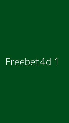 Tampilan Antarmuka Aplikasi Freebet4d - 1