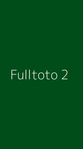 Tampilan Antarmuka Aplikasi Fulltoto - 2