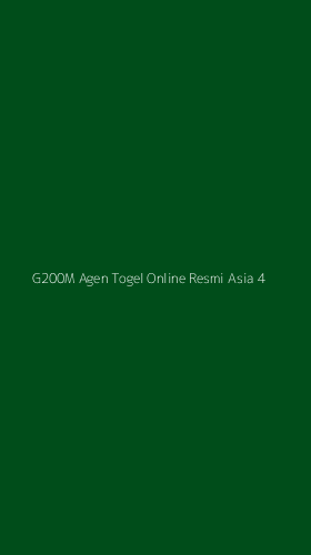 Tampilan Antarmuka Aplikasi G200m Agen Togel Online Resmi Asia - 4